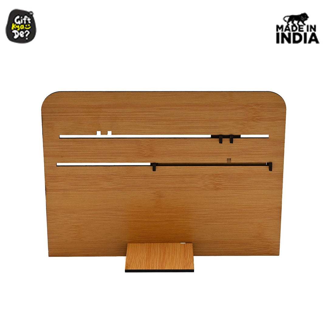 Gift Kya De Wooden Lifetime Motivational Quote Desk Calendar | Table Calendar For Office & Home | Eco Friendly