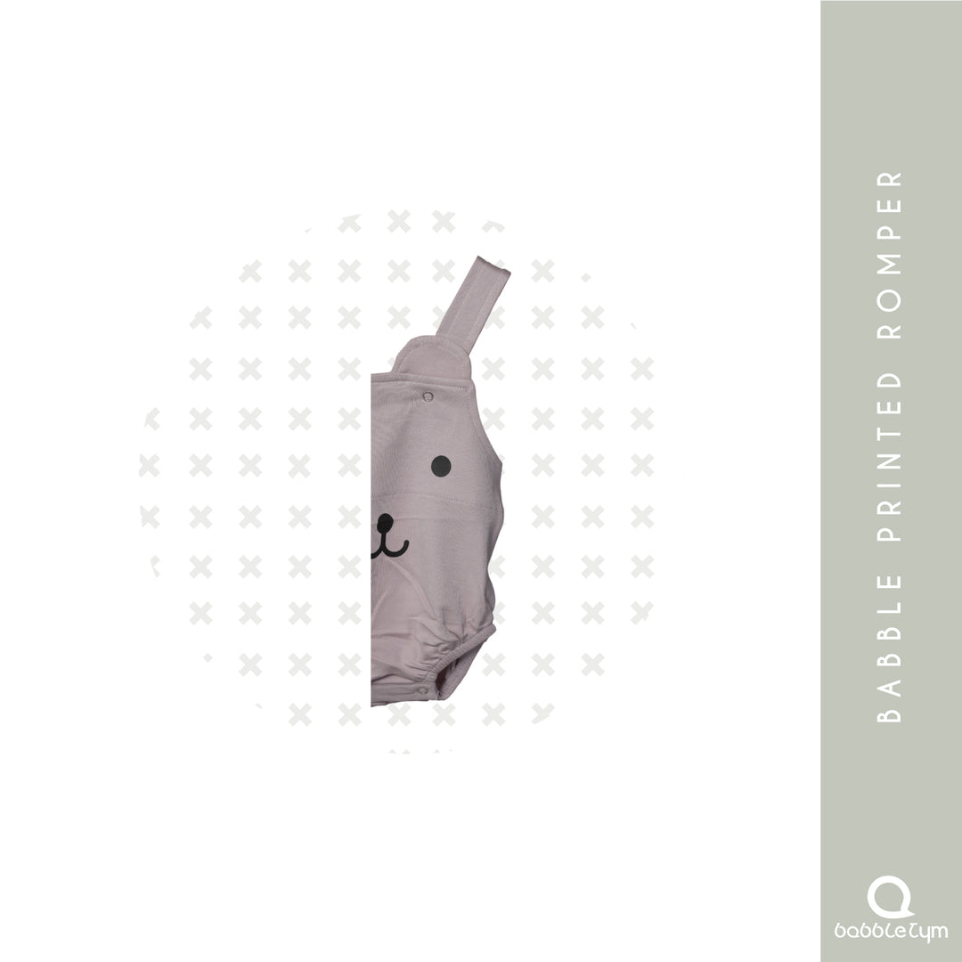 BabbleTym Printed Romper