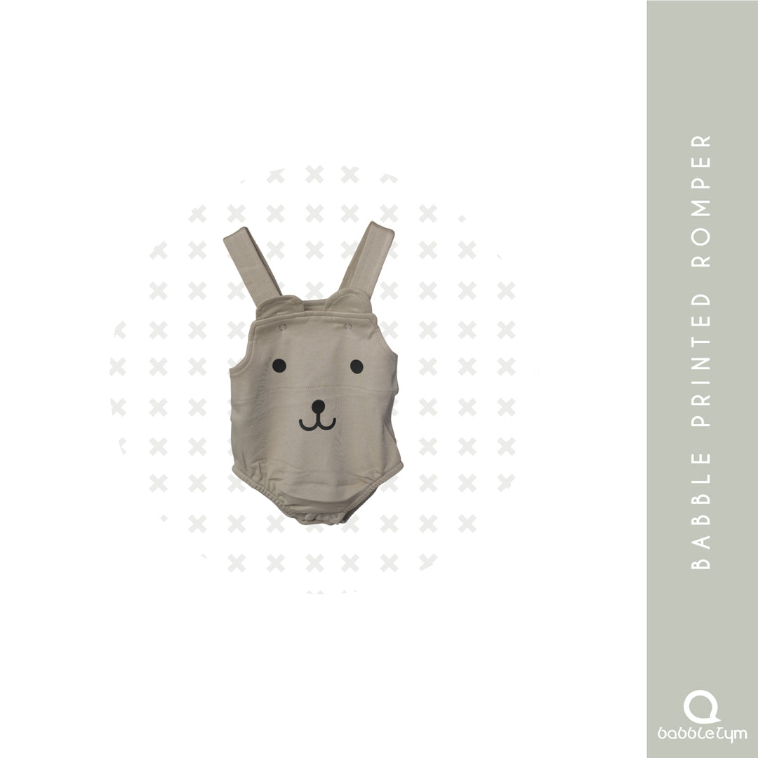 BabbleTym Printed Romper