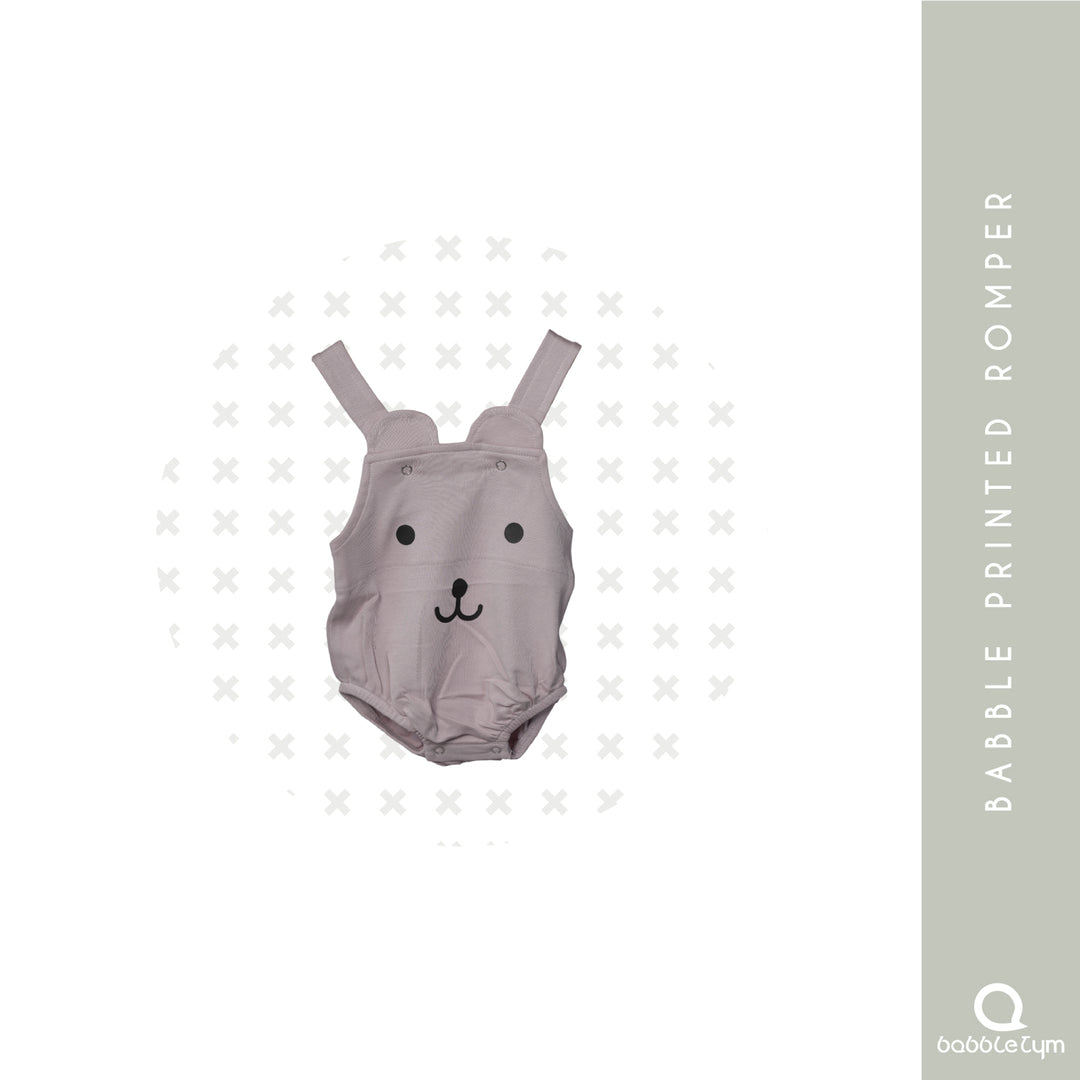 BabbleTym Printed Romper
