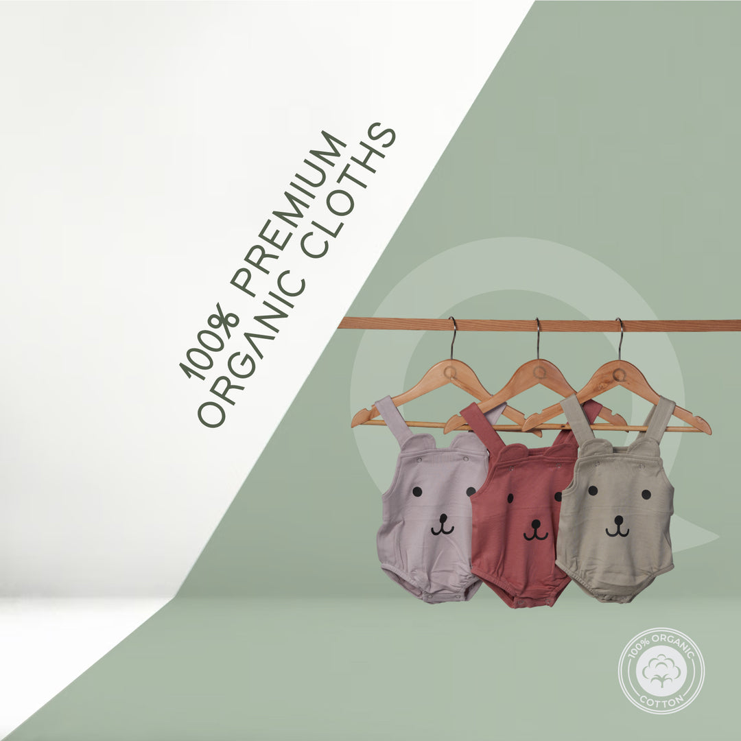 BabbleTym Printed Romper