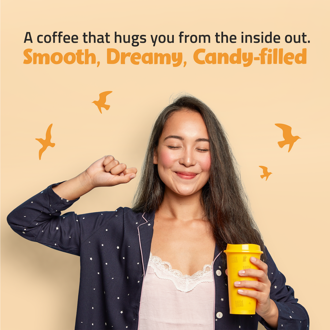 Daily Grind The Smooth Swing Caramel Instant Coffee - 50 Grams