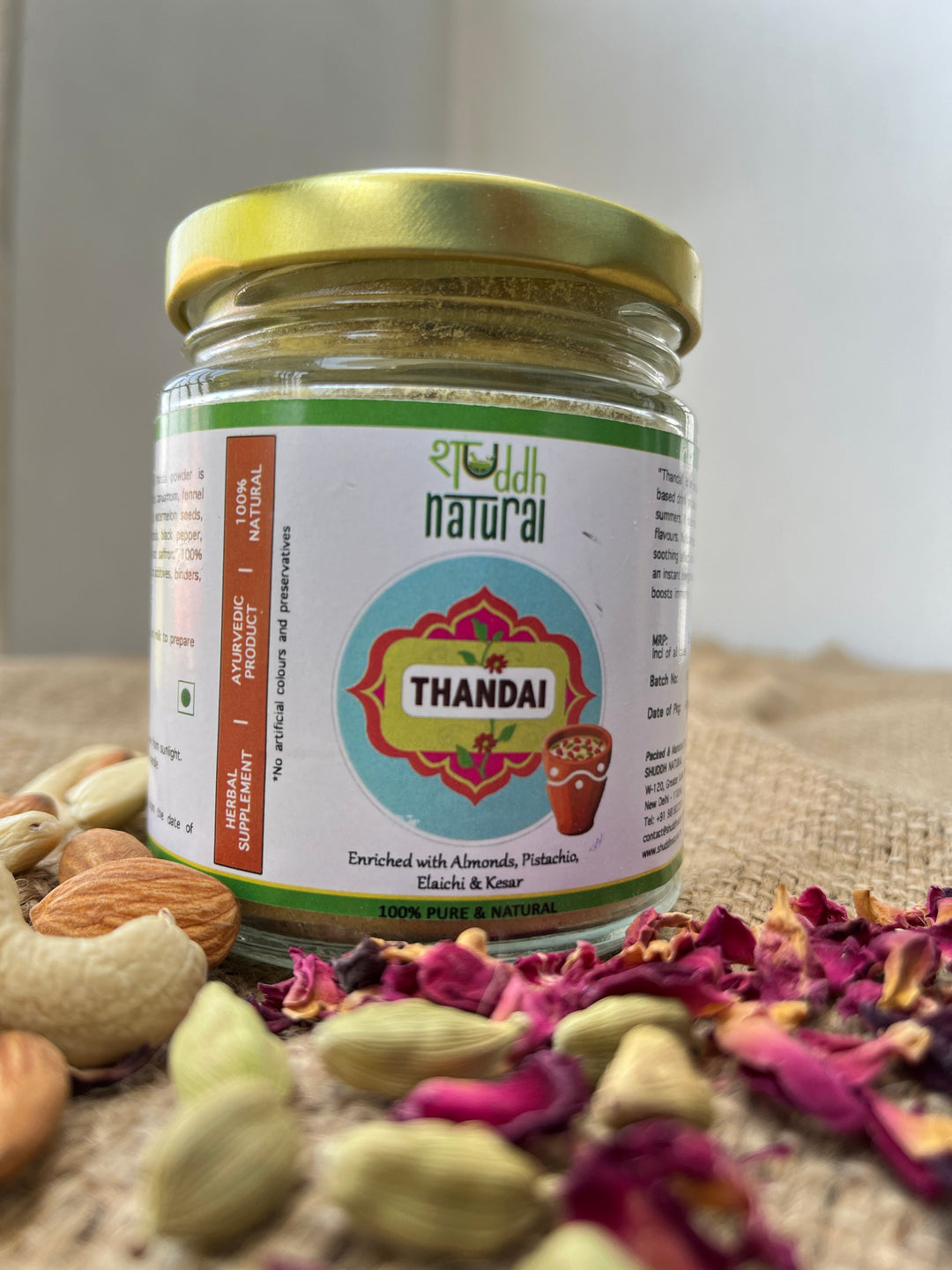 Shuddh Natural Holi Thandai & Gulal Gift Box