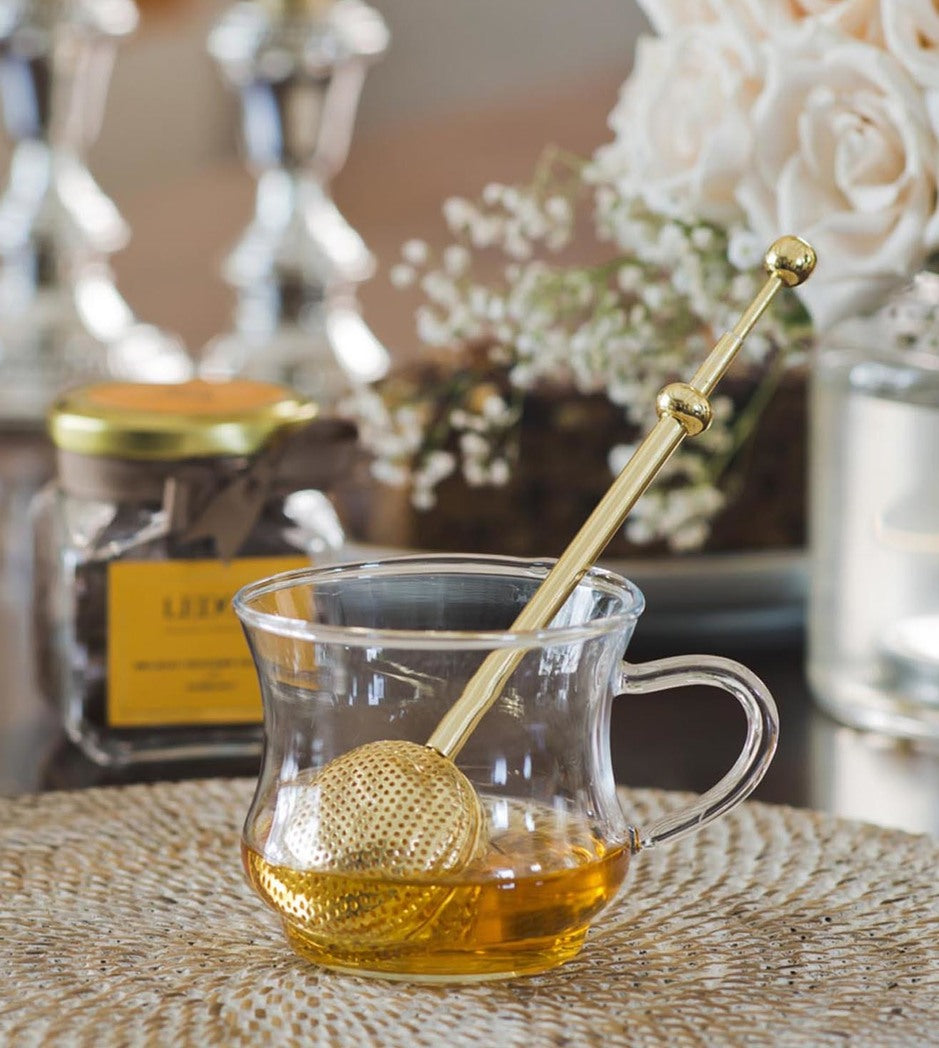 Royal Brass strainer I Loose Leaf Tea