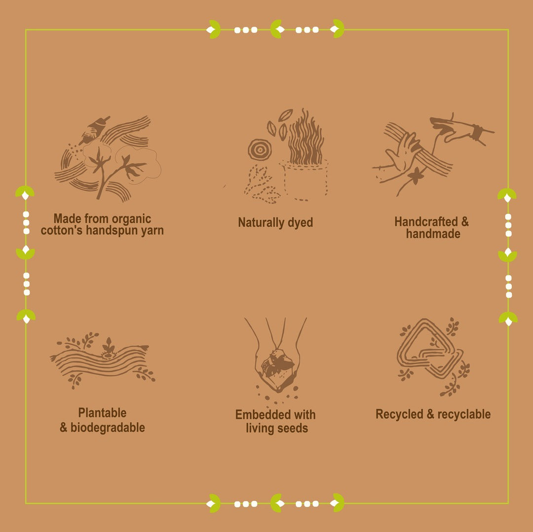 Dear Diary - PLANTABLE I ECO FRIENDLY RAKHI EMBEDDED WITH SEEDS