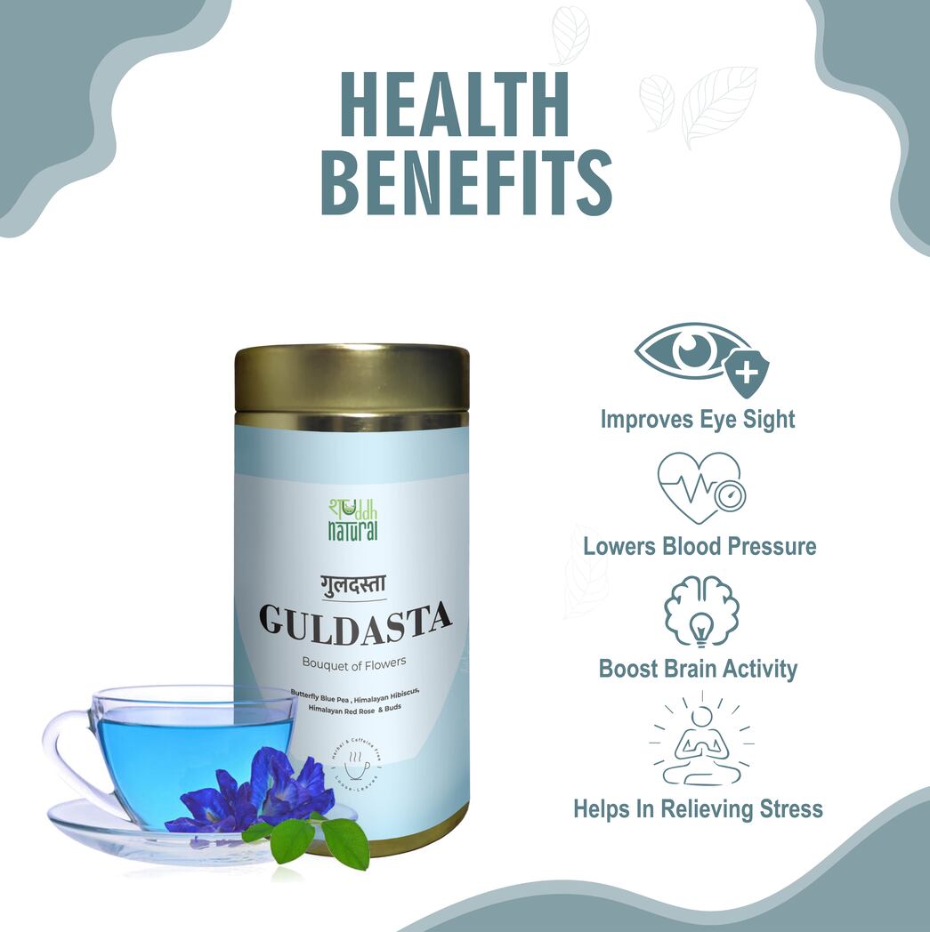 B1G1 Shuddh Naturals Guldasta I Brain Booster I Caffeine Free - 30 Grams