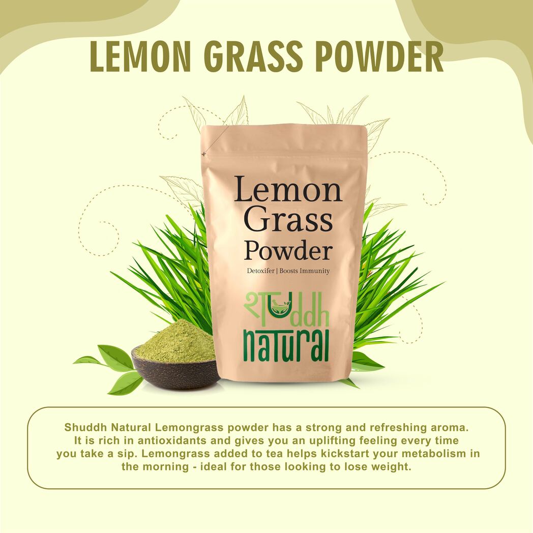 Lemongrass Powder I Aid Stress - 70 Grams