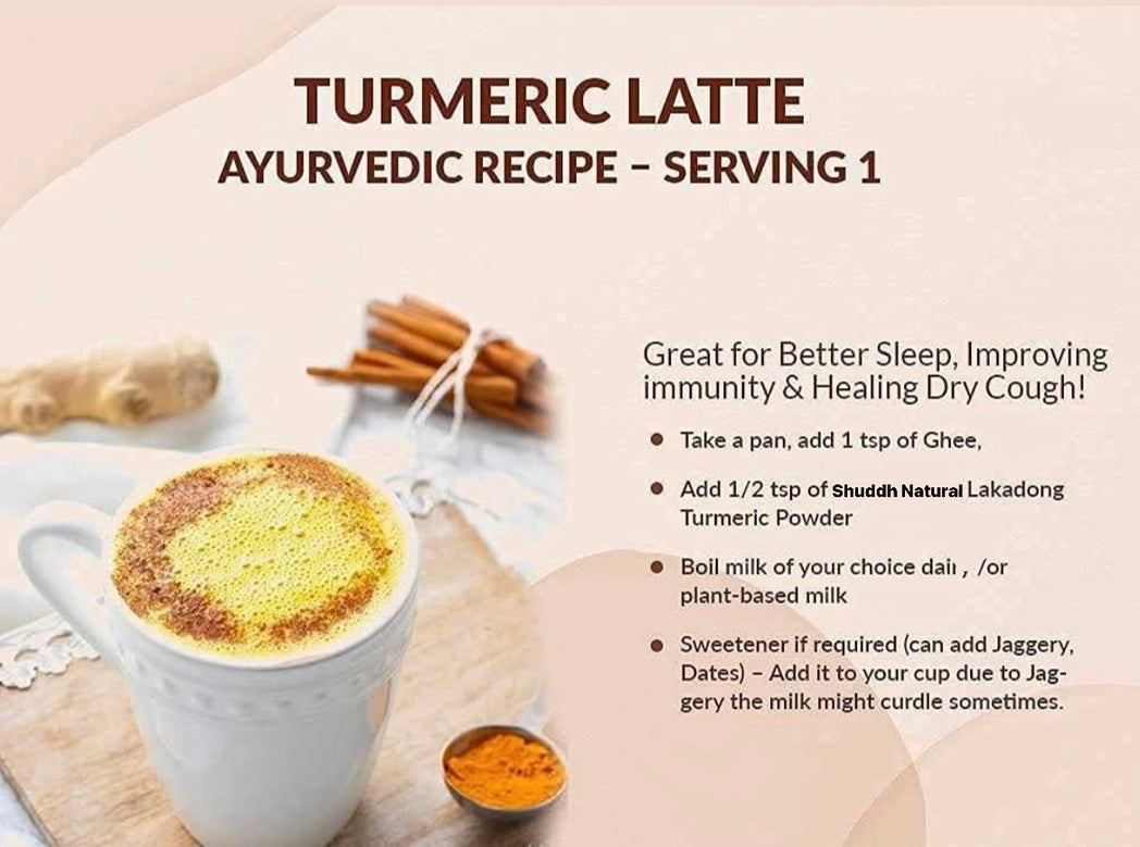 Lakadong Turmeric Powder | Improves Liver Function | Boost Immunity I Haldi - 70 Grams