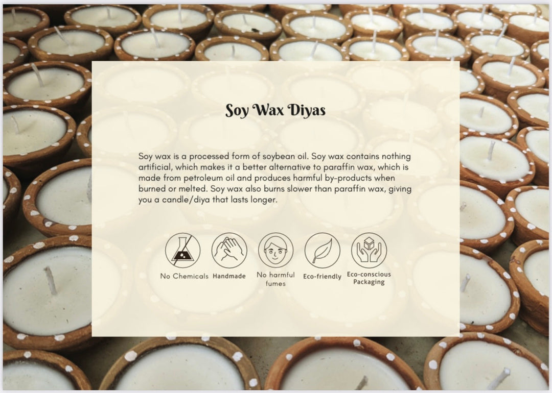 Festive Gift Box I Plantable Laxmi Ganesh I Soy Wax Diya I Bambooless Incense I Festive Decor I Dry Fruit I Diwali Hamper I Set of 7