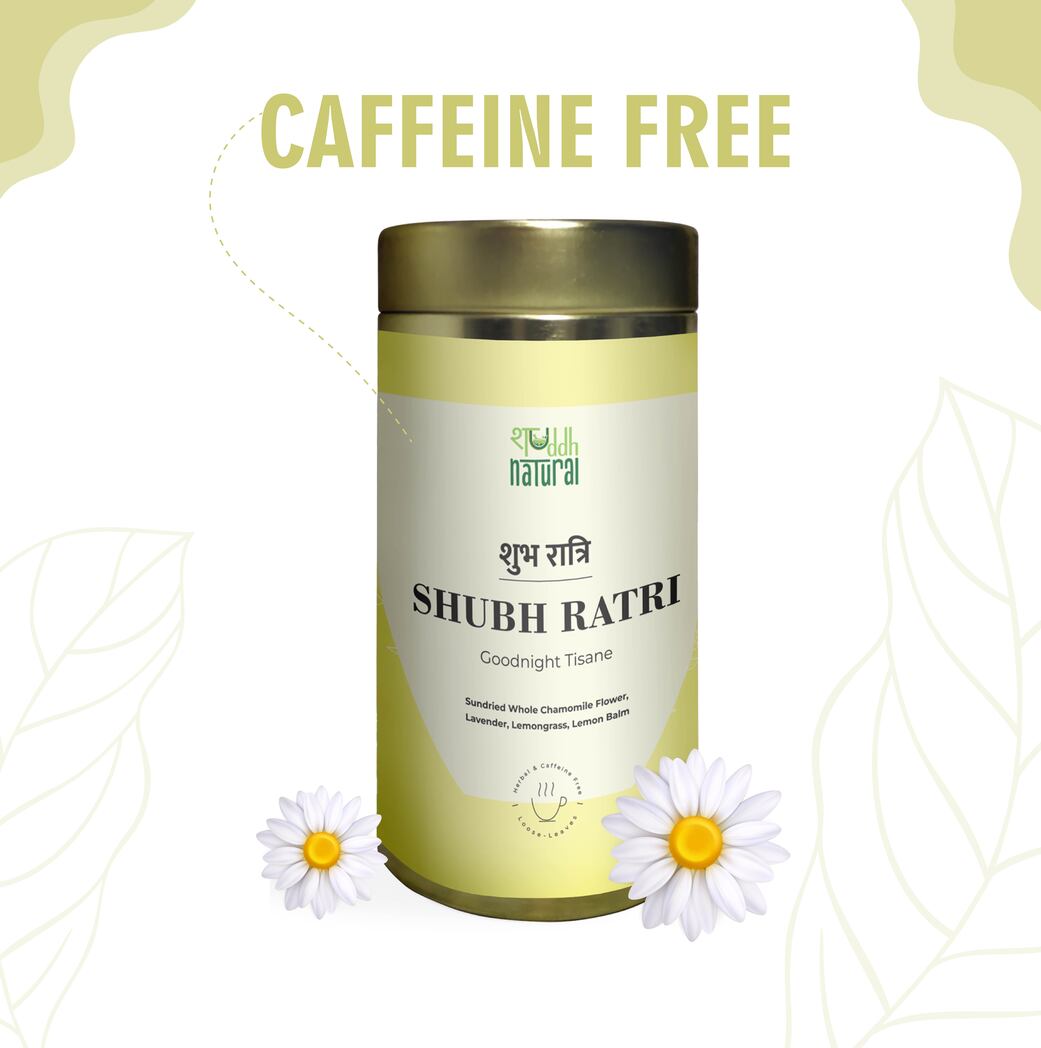 Shuddh Natural Shubh Raatri Lavender & Chamomile Tisane, 40 g