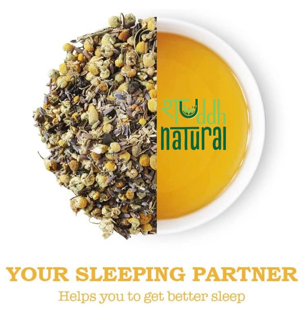 Shuddh Natural Shubh Raatri Lavender & Chamomile Tisane, 40 g