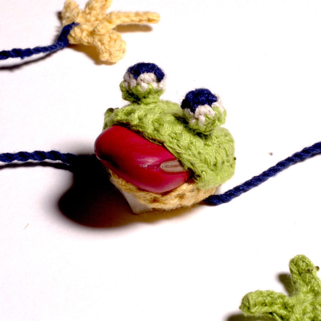 The Froggy - PLANTABLE I ECO FRIENDLY RAKHI EMBEDDED WITH SEEDS