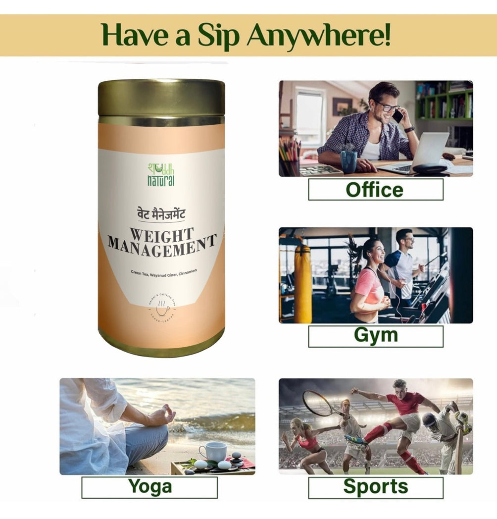 B1G1 I Fat Burning I Shuddh Natural Weight Management Herbal Tea I Increases Metabolism -  75 Grams