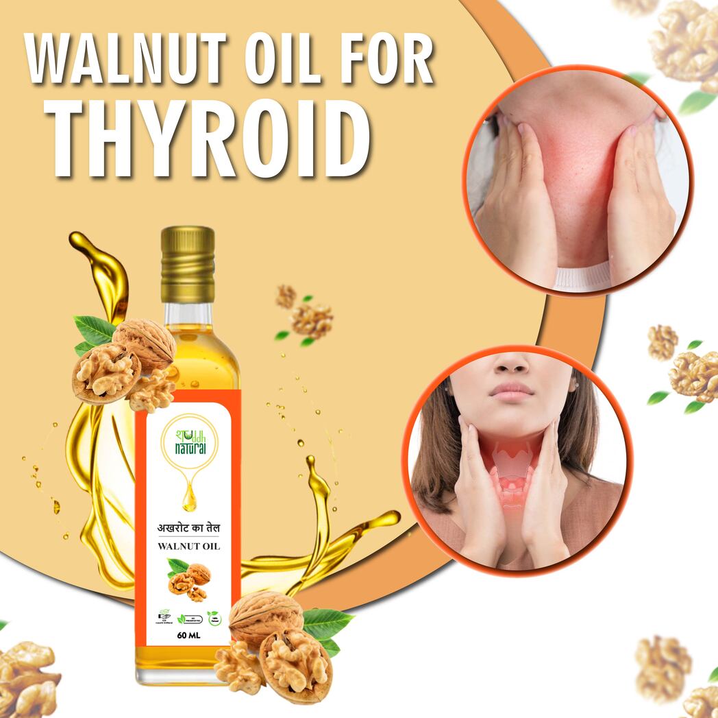 B1G1 Shuddh Natural Pure Walnut Oil | Cold Pressed | 100% Raw & Natural