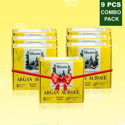 Bhoomi Herbal India ARGAN AUROLE HANDMADE SOAPS