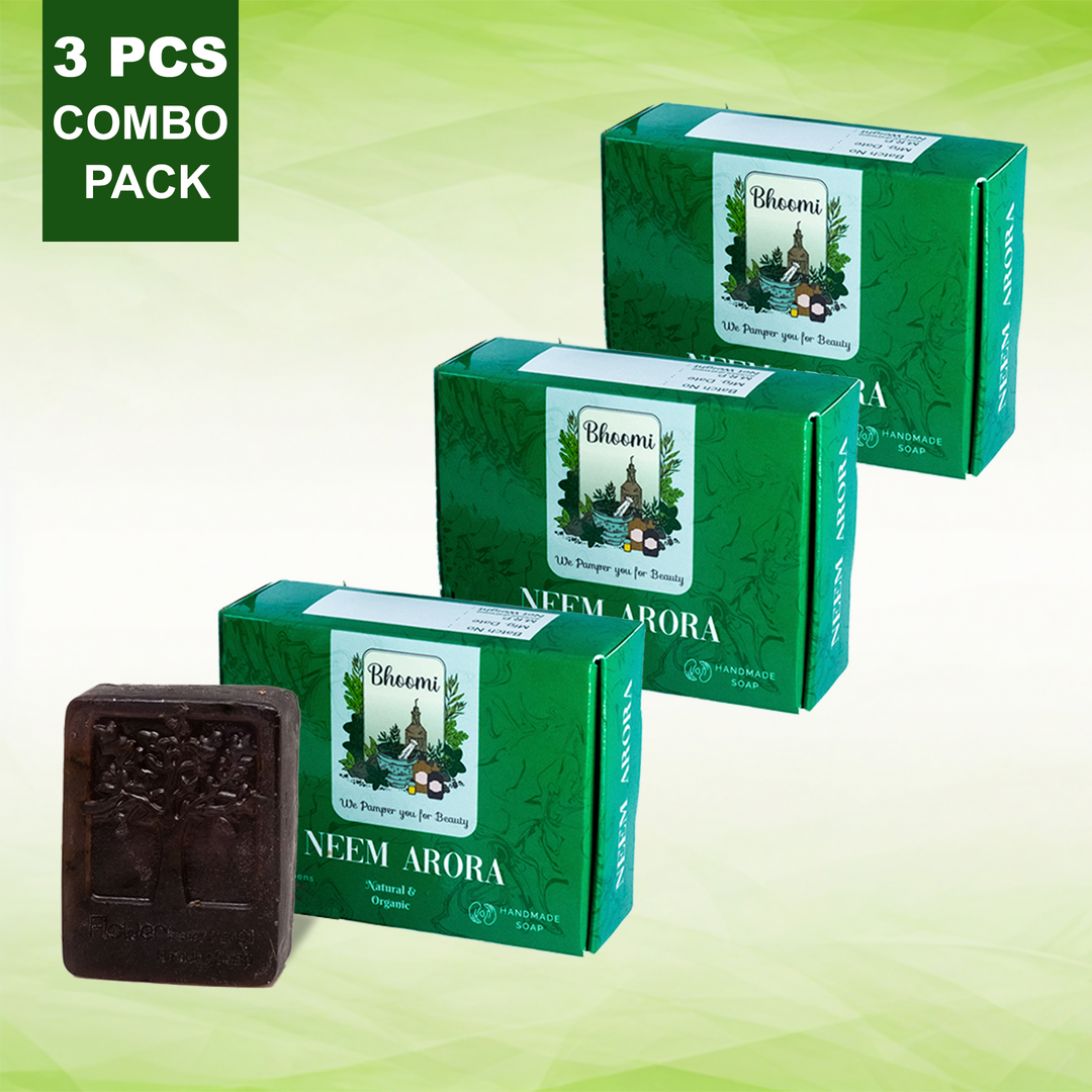 Bhoomi Herbal India NEEM ARORA HANDMADE SOAPS