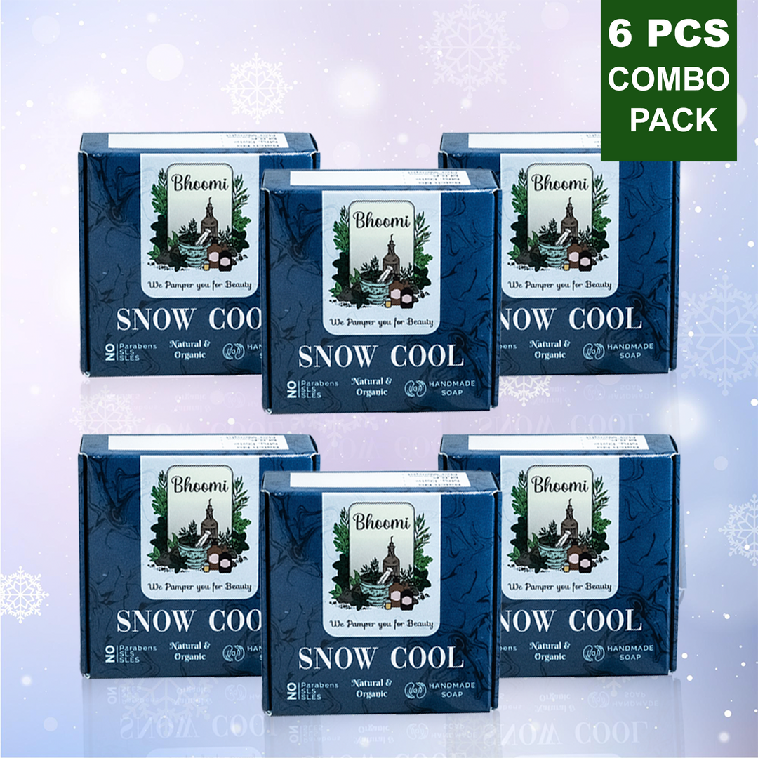 Bhoomi Herbal India SNOWCOOL HANDMADE SOAPS