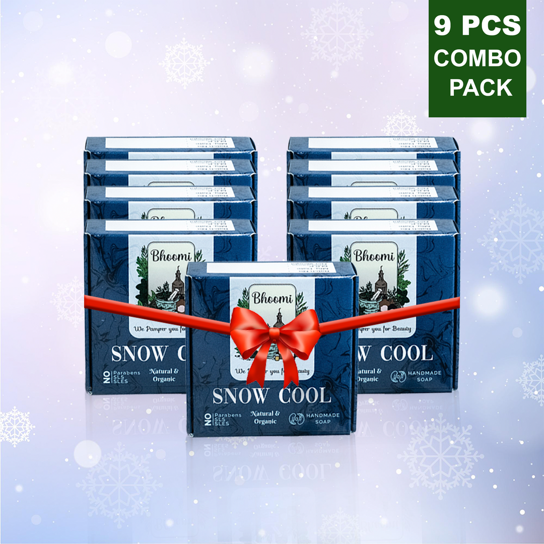 Bhoomi Herbal India SNOWCOOL HANDMADE SOAPS