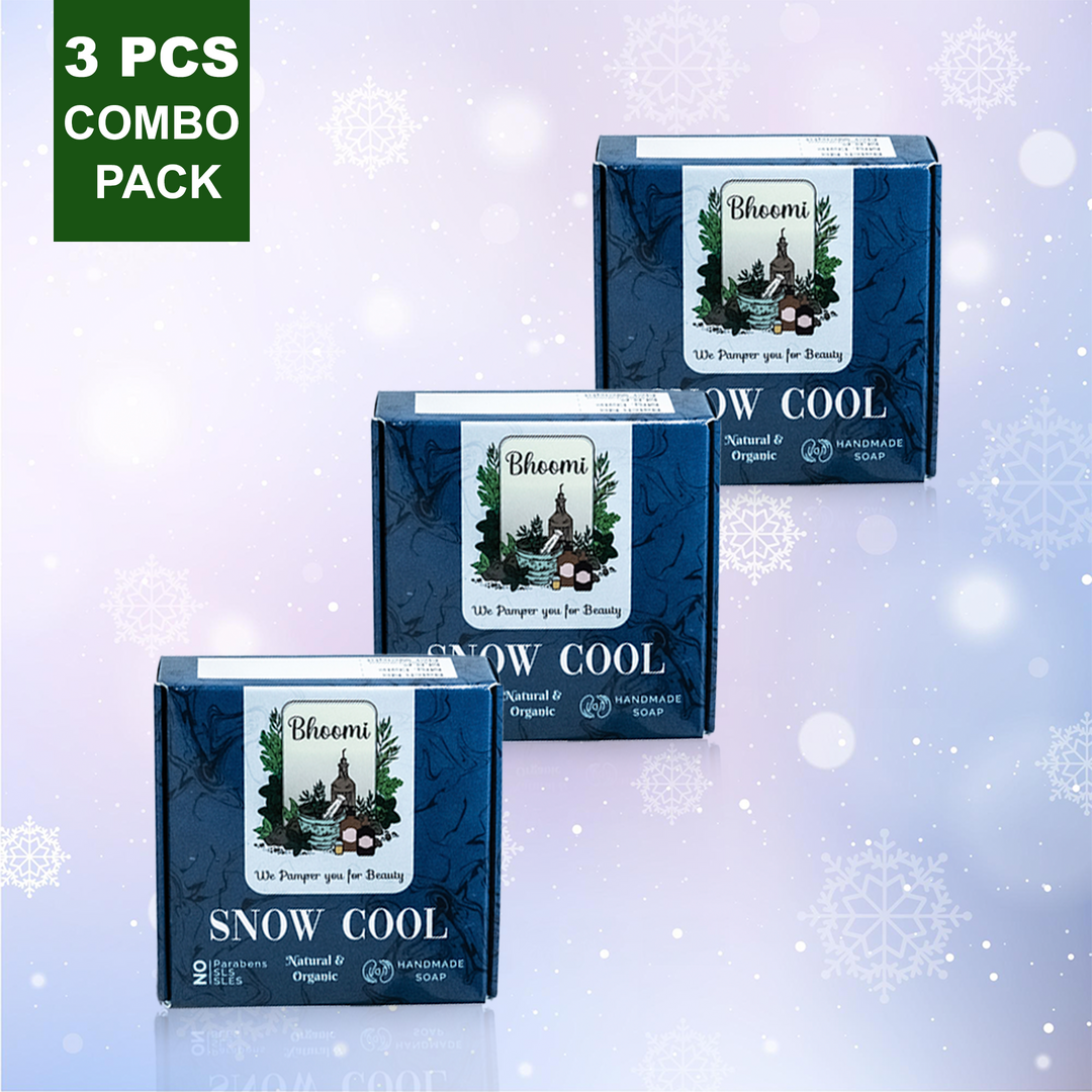 Bhoomi Herbal India SNOWCOOL HANDMADE SOAPS