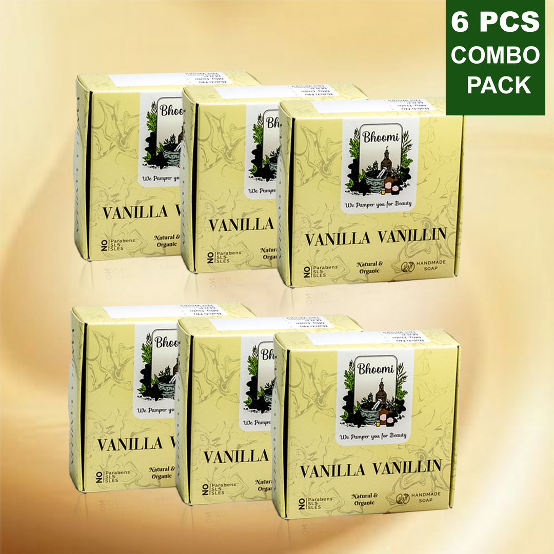Bhoomi Herbal India VANILLA VANILLIN HANDMADE SOAPS