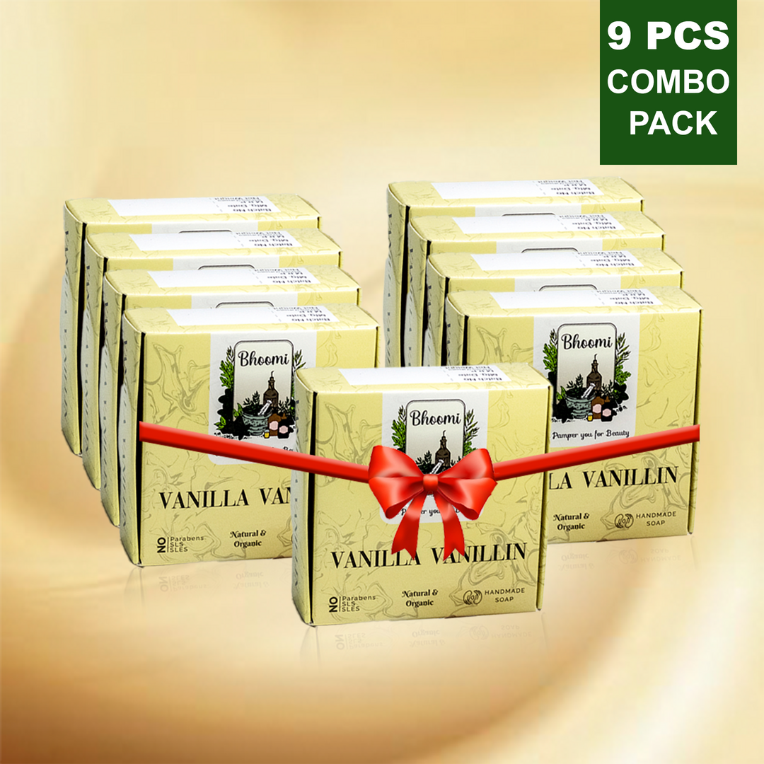 Bhoomi Herbal India VANILLA VANILLIN HANDMADE SOAPS