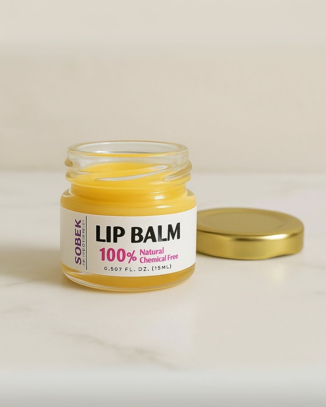 Sobek Naturals Mango Kiss: Lip Balm Butter 15 g - Suspire