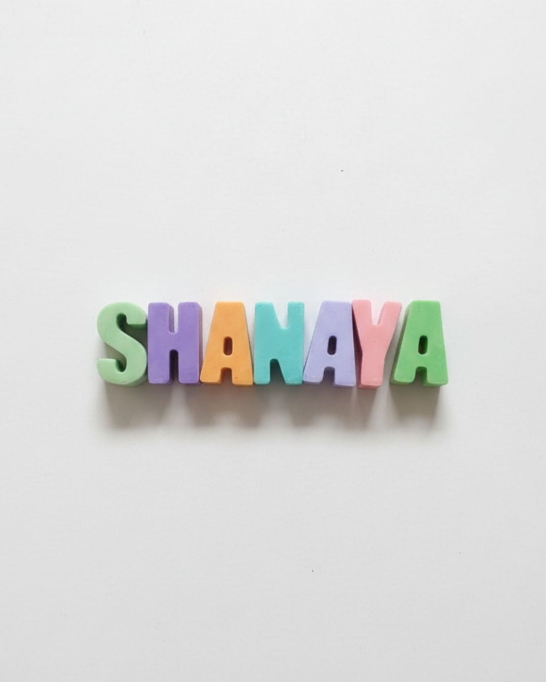 Sobek Naturals Shea Butter Alphabets Soap - Set of 6 Soaps