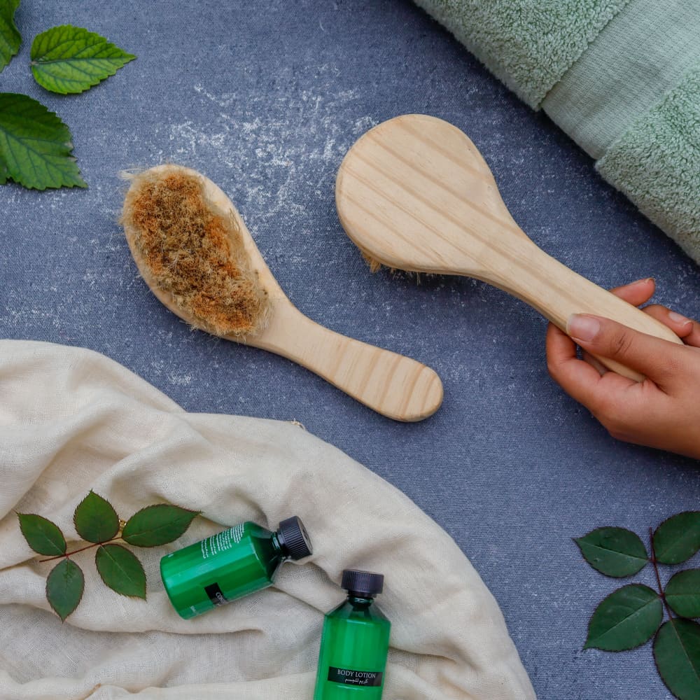 ONEarth Soft Sisal Fiber Dry Body Coir Brush