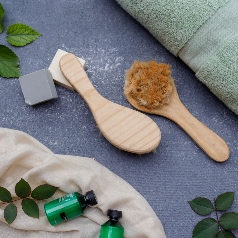 ONEarth Soft Sisal Fiber Dry Body Coir Brush