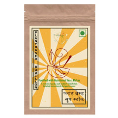 Alla's Posh Flavors Vegan Bouillon & Broth Powder | 5 Individual Sachets | 5 litres of Soup Stock | Instant Chicken Style Stock Powder | 100% Vegan | NO MSG | Fortified with Nutritional Yeast Flakes