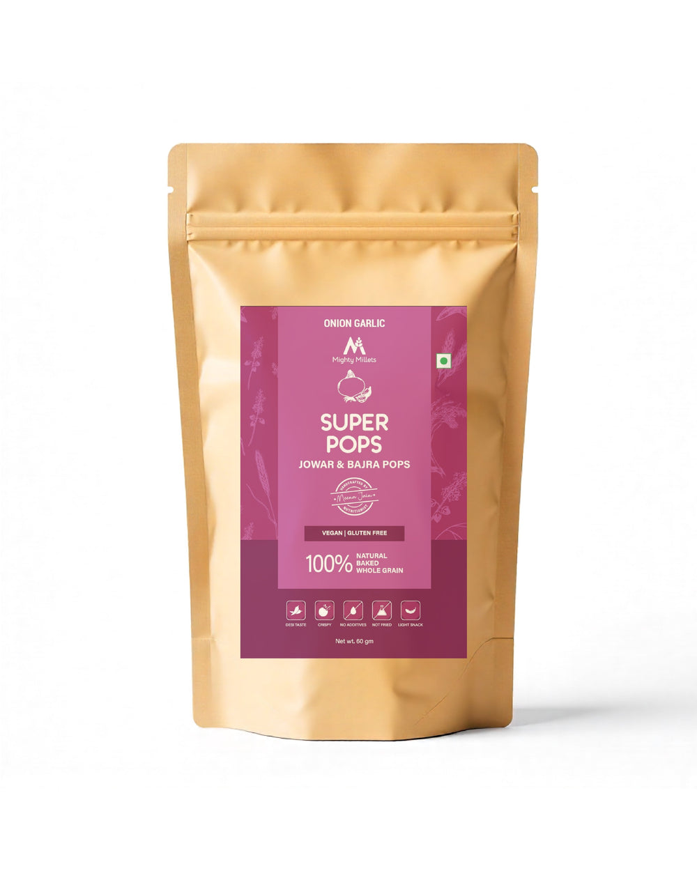 Mighty Millets SuperPops 60g
