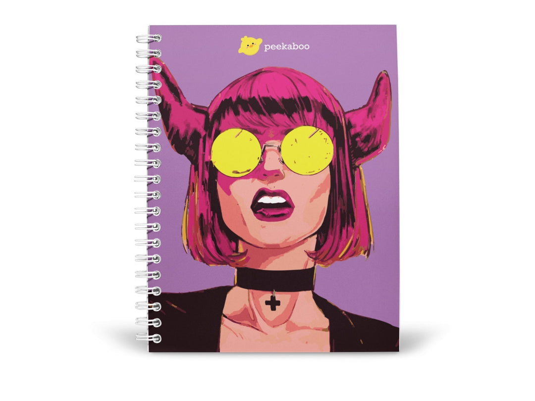 Multiverse Notebook | Multiple Covers | Peekaboo | A5 Size - 1 pc