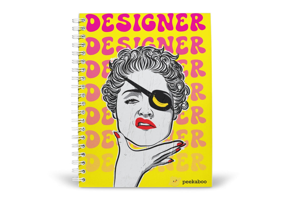 Multiverse Notebook | Multiple Covers | Peekaboo | A5 Size - 1 pc