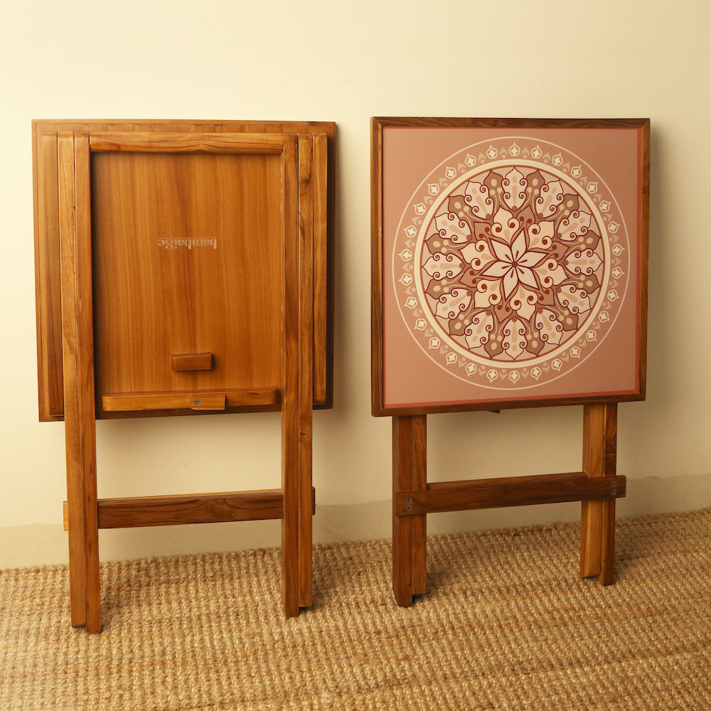 BambaiSe Vanilla Beige Coffee Table