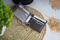SriJeevanam's Men CVegan RFID Wallet – Sleek Plant-Based Leather-Free Wallet