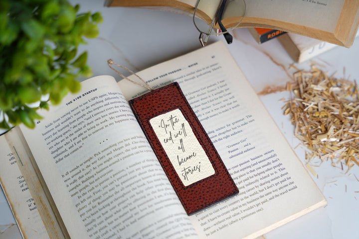 SriJeevanam's Rectangle Bookmark - Suspire