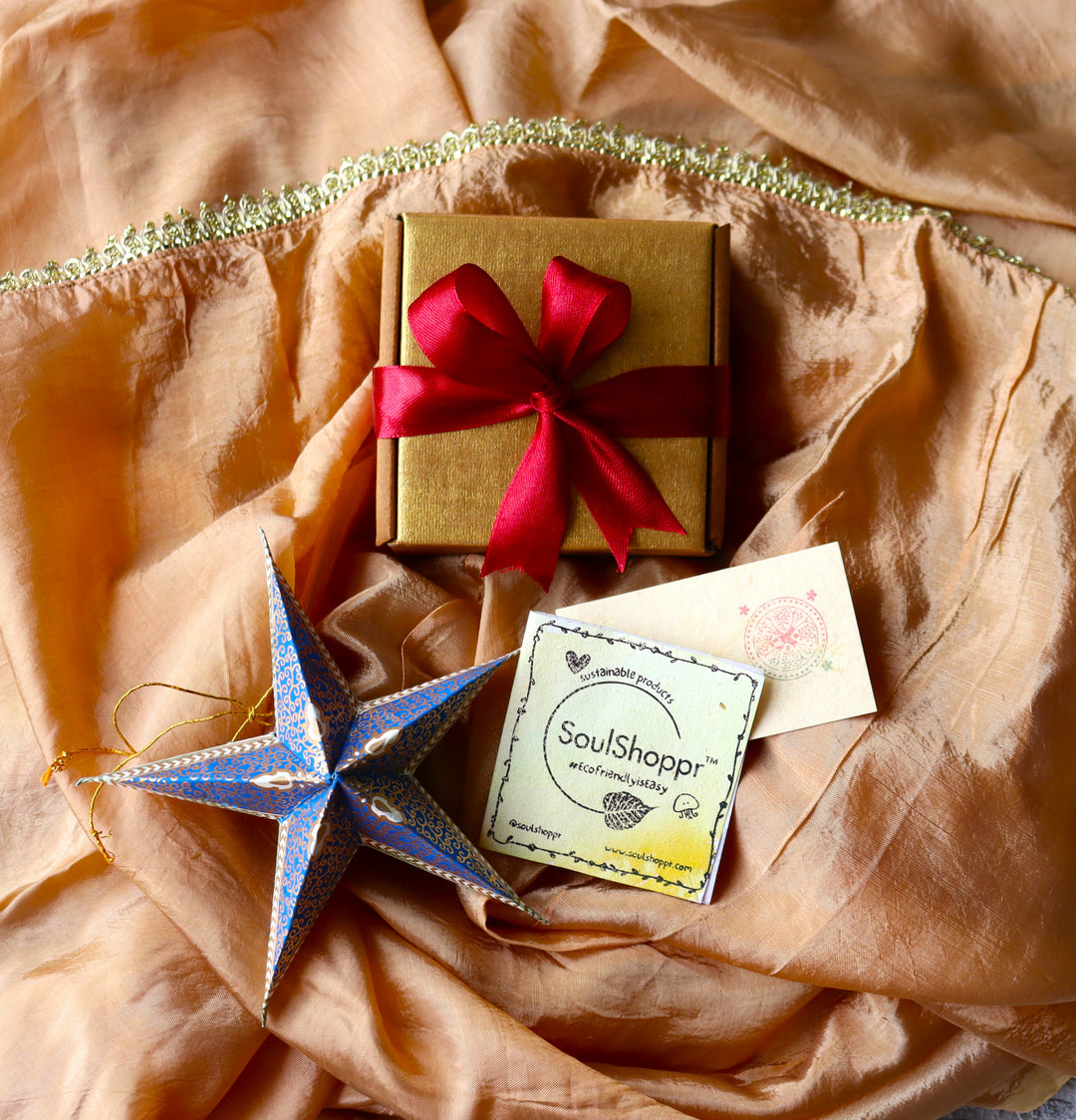 Soul Shoppr Motichoor Laddoo Candles - Gift Hamper of 4 | 4 Flavours and Fragrances