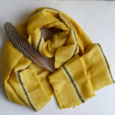 Desert Gold Linen Stole