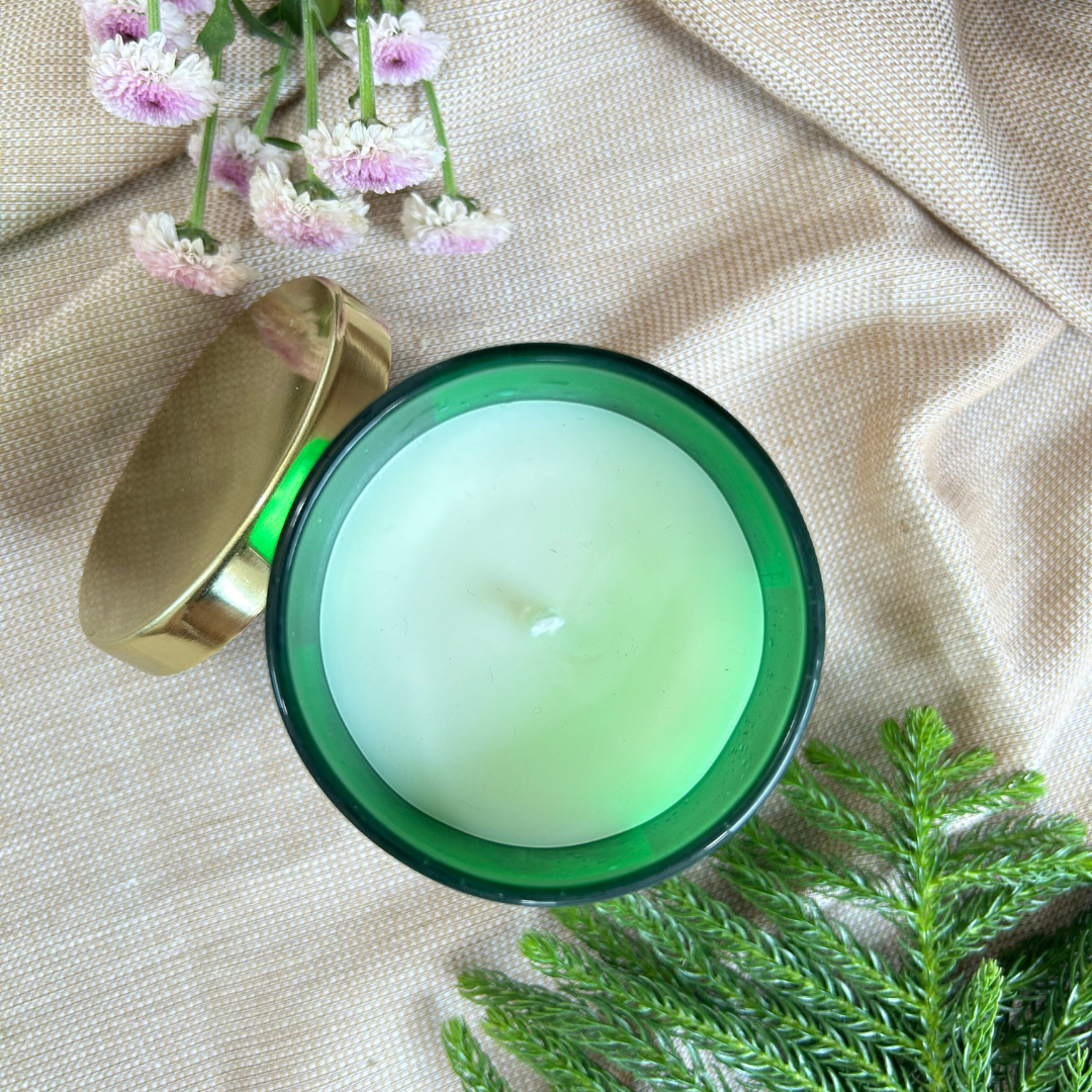 Paizlie Sweet Dreams Scented Candle | Handmade with Pure Soy Wax | Organic Essential Oils of Chamomile, Lavender & Sandalwood