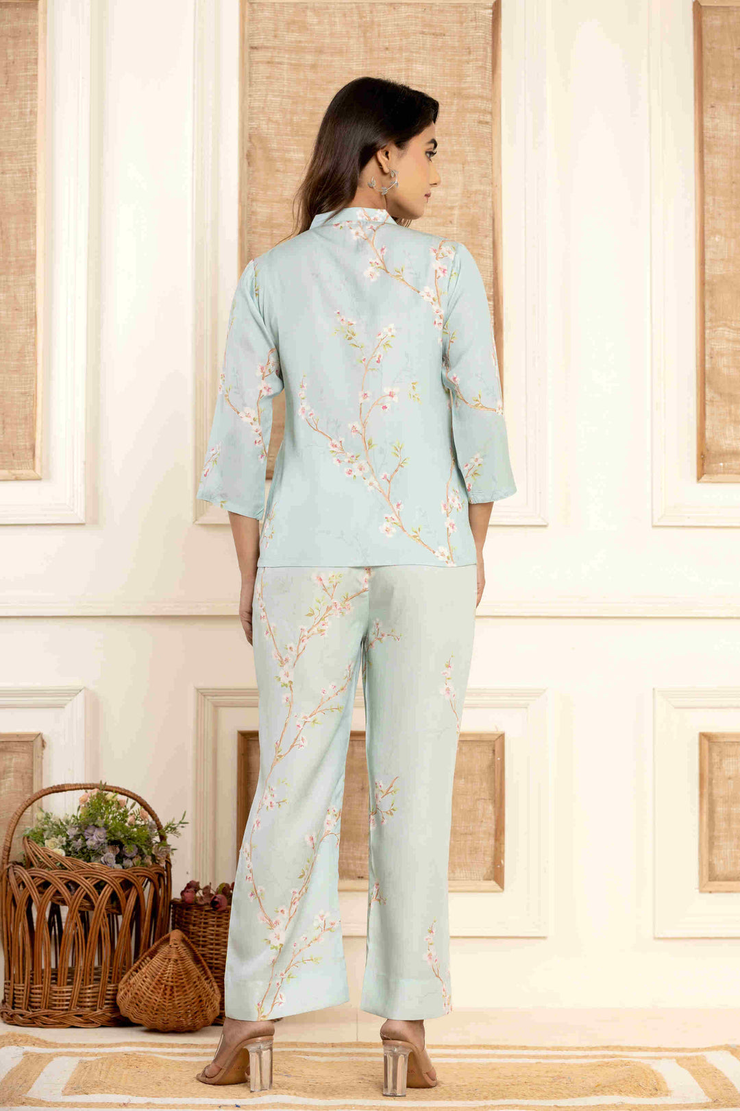 Paizlie 100% Tencel Fabric Floral Dreams Women&