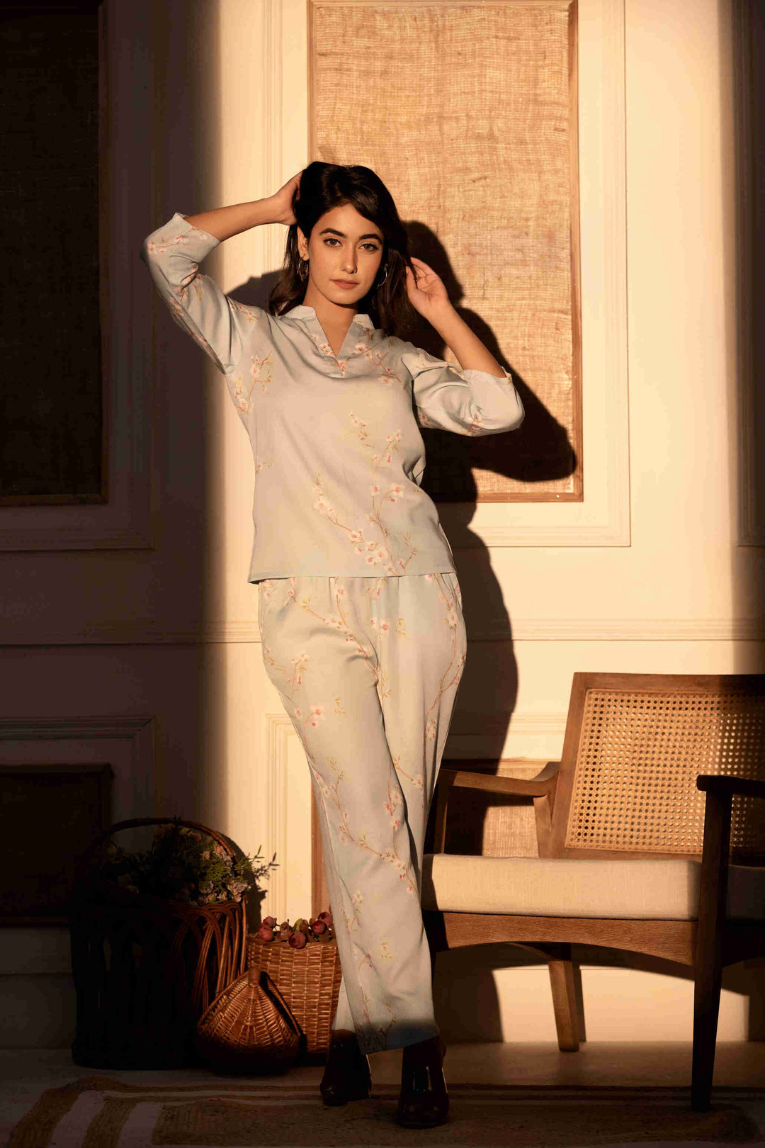 Paizlie 100% Tencel Fabric Floral Dreams Women&