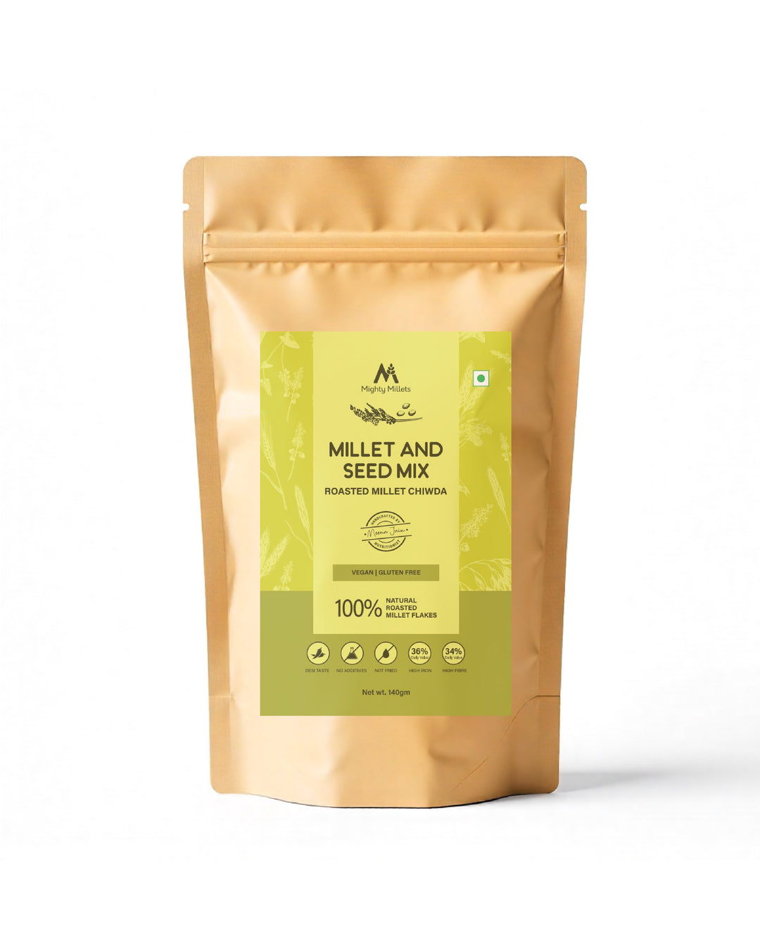 Mighty Millets Millet & Seed Mix -(140g) Pack of 2