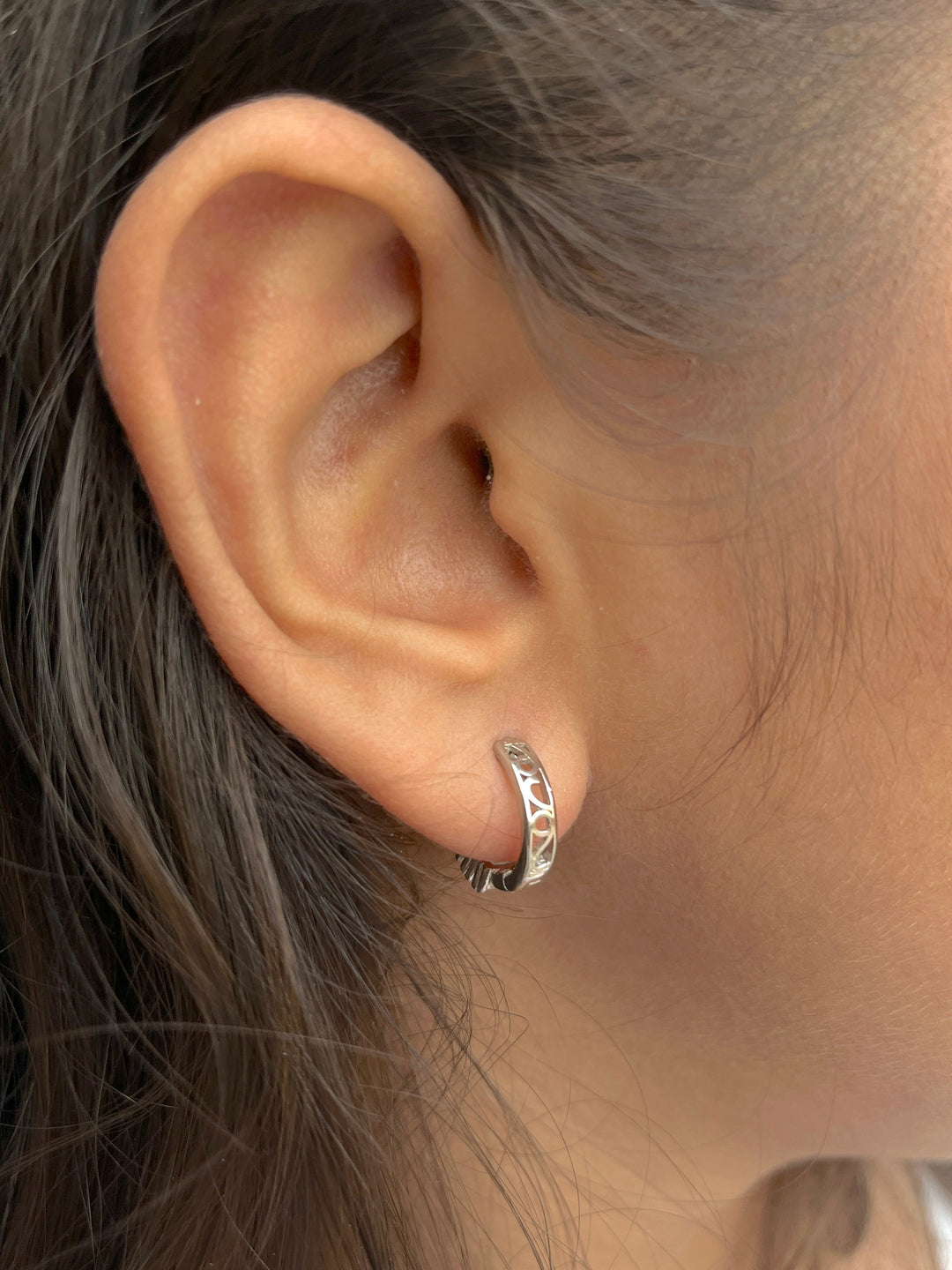 Sterling Silver 2 in 1 Hoops - Suspire