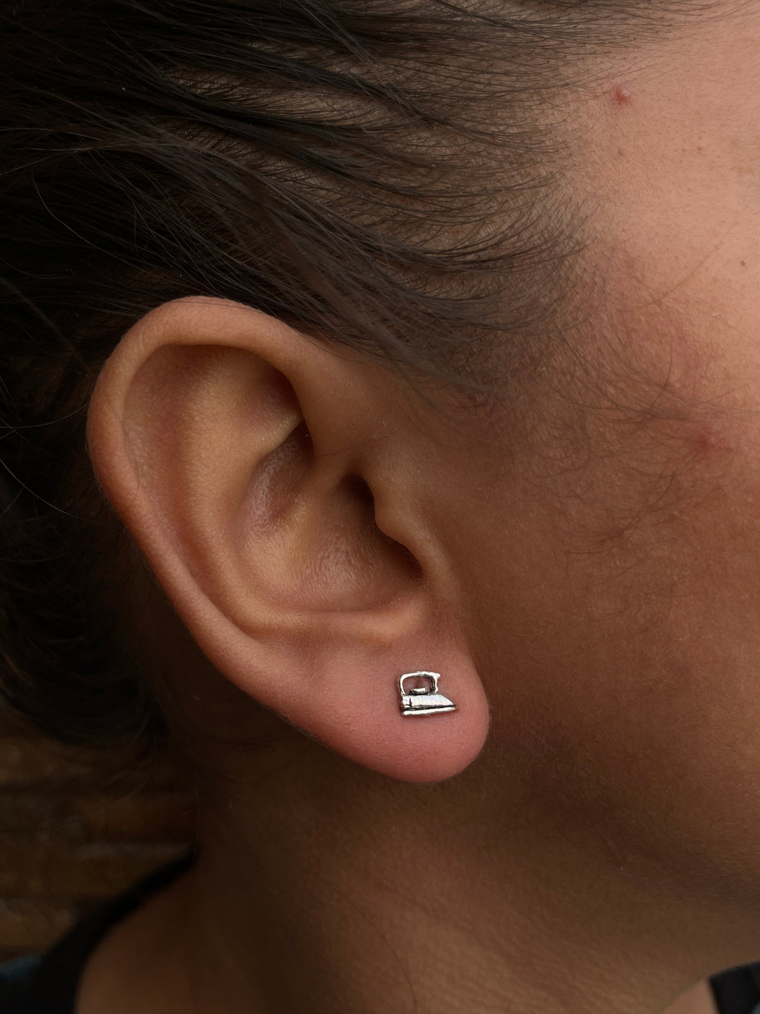 Sterling Silver Iron Earrings For Her - Suspire