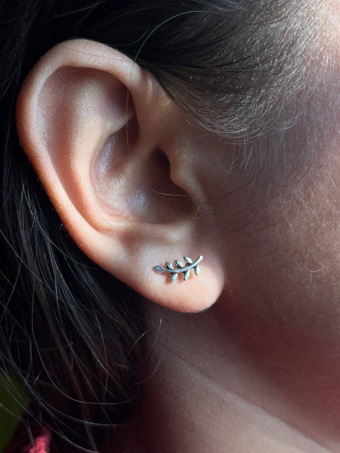 Sterling Silver Leafy Earrings By Silversutra - Suspire