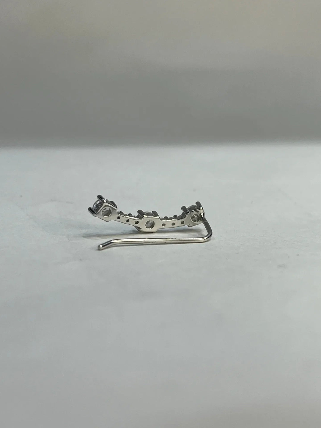 Sterling Silver Zircon Ear Cuffs - Suspire