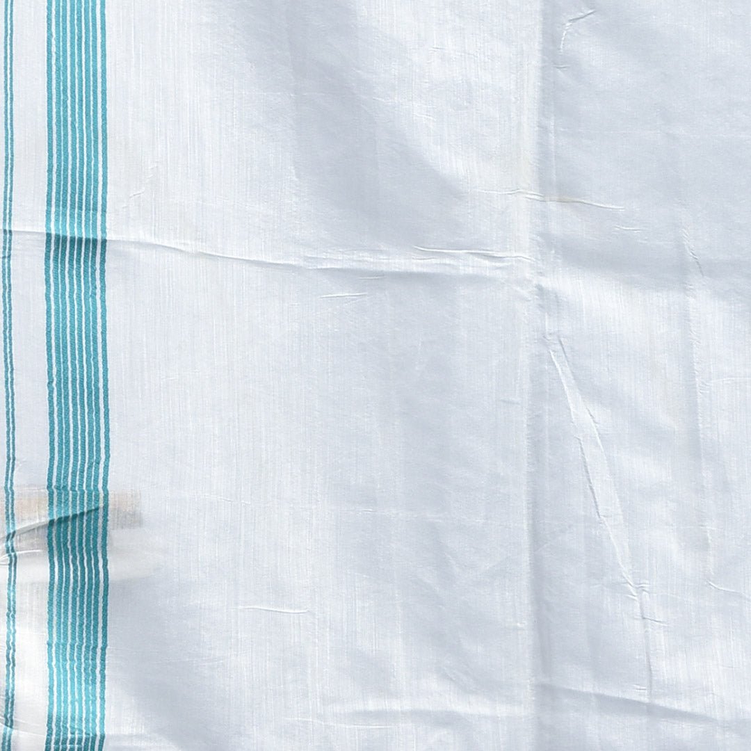 Stotra Jamdani Design Linen Saree - Suspire