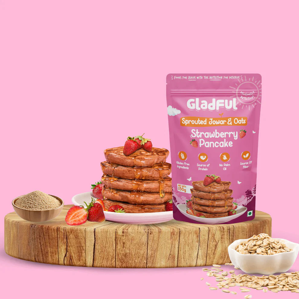 Gladful Pancake Bliss Combo - 4 Packs | 600gms