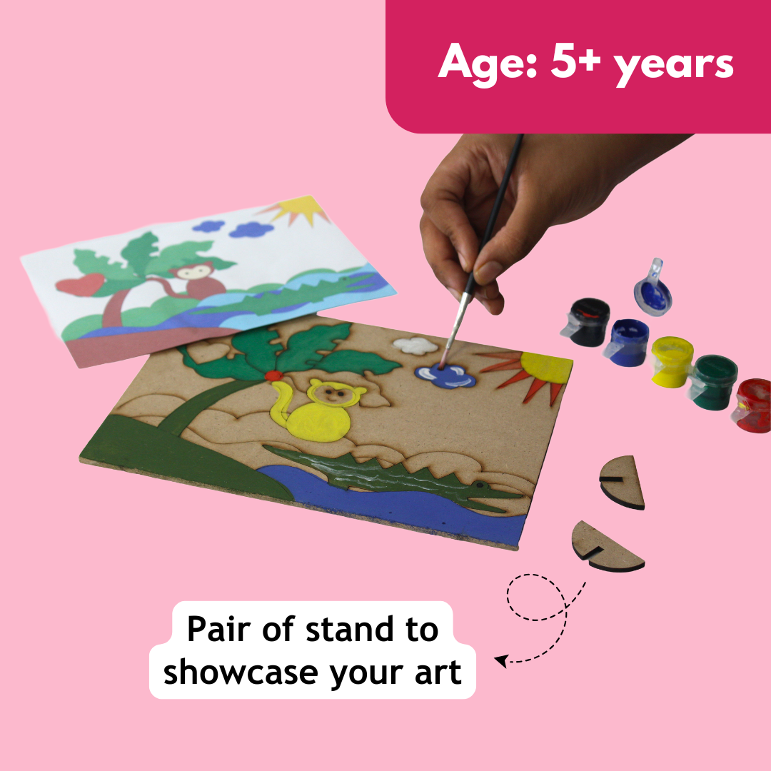 Taali DIY Painting Kit - Panchtantra Story Painting