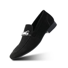 Monkstory Vintage Horsebit Loafers - Black